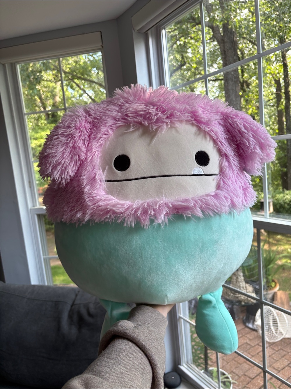 Bessem the bigfoot Squishmallows Pink and Mint blue NWT target exclusive 16in